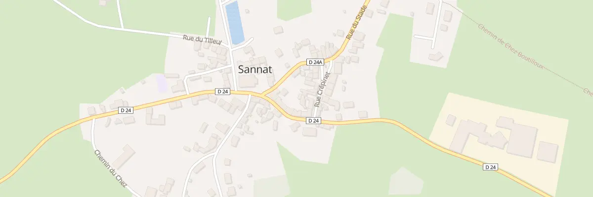 Plan du 5 Rue Crépinet à Sannat