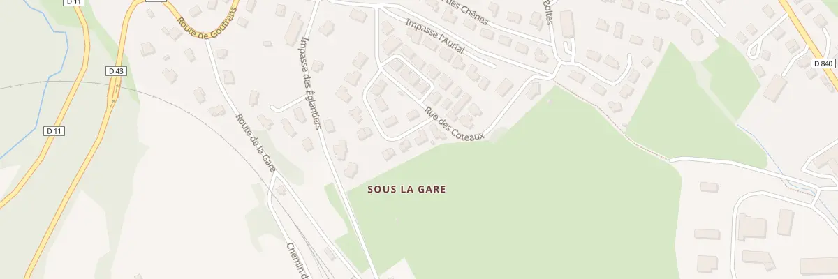 Plan du 5566 Lot Les Coteaux de St Christop à Saint-Christophe-Vallon