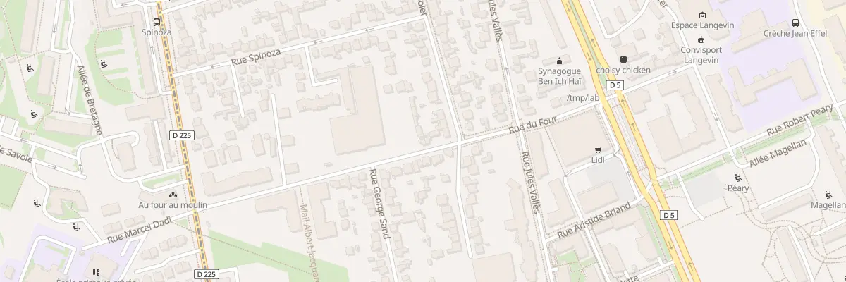 Plan du 48 Rue du Four à Choisy-le-Roi