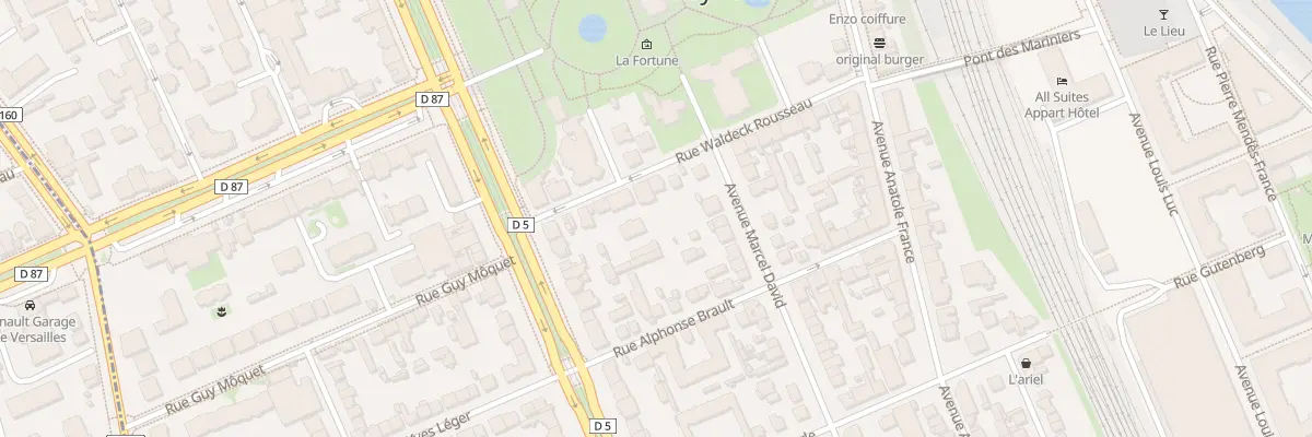 Plan du 25 Rue Waldeck Rousseau à Choisy-le-Roi