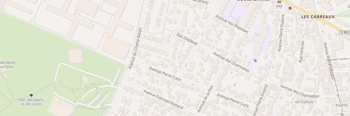 Plan du 16 Rue d’Ableval à Villiers-le-Bel