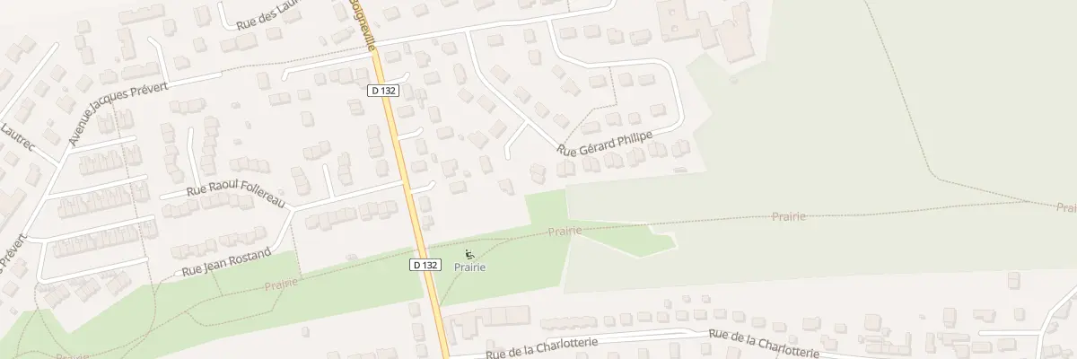 Plan du 18 Rue Gérard Philipe au Malesherbois