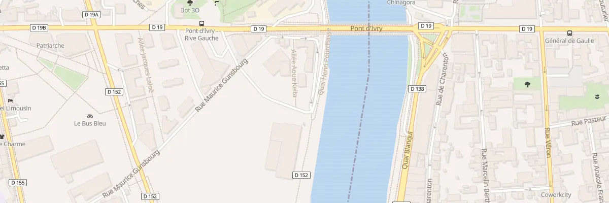 Plan du 3 Quai Henri Pourchasse à Ivry-sur-Seine
