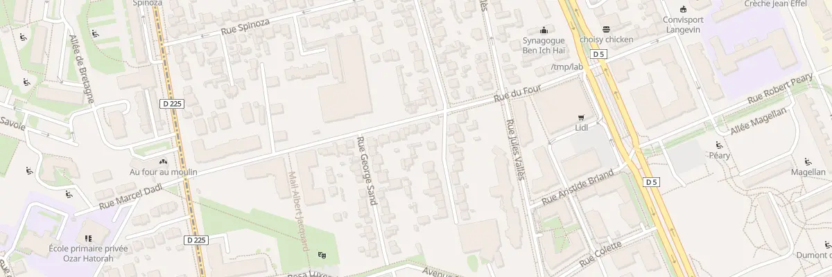 Plan du 27 Rue du Four à Choisy-le-Roi