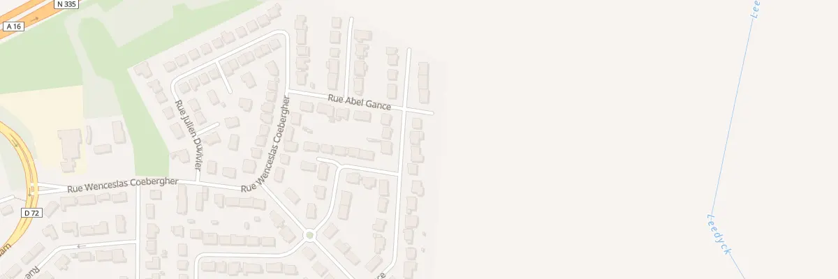 Plan du 80 Rue Abel Gance à Coudekerque-Branche