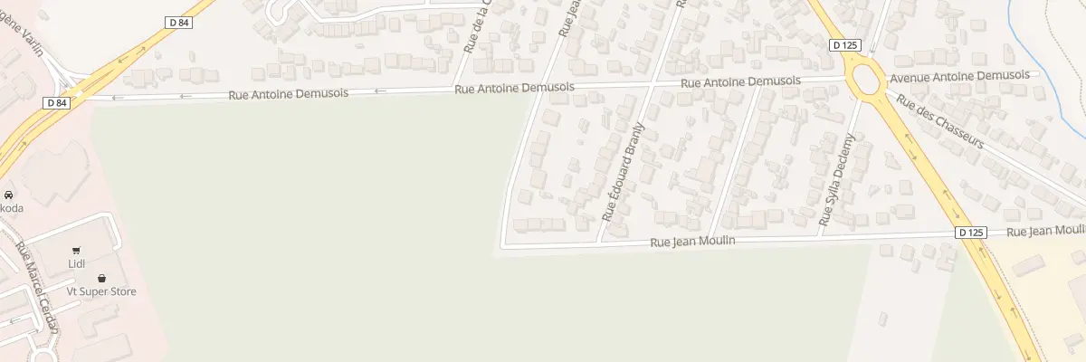 Plan du 53 Rue Jean Moulin à Garges-lès-Gonesse