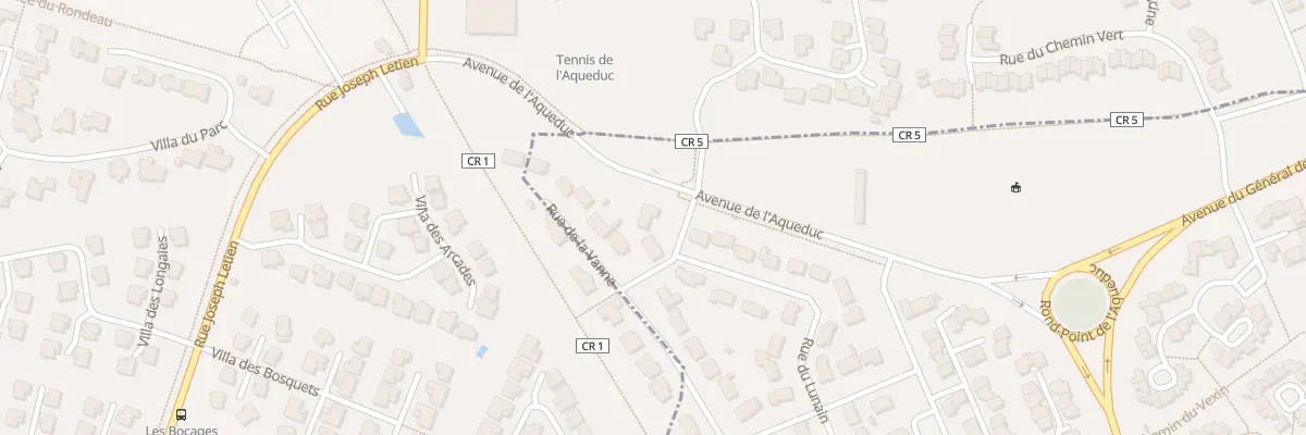 Plan du 2 Rue du Lunain à Lisses