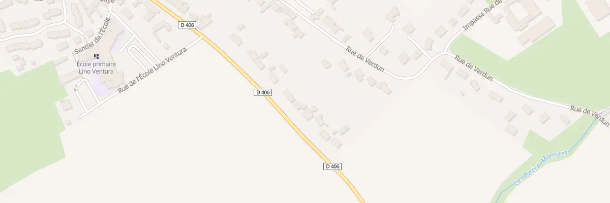 Plan du 285 Rue de Boeseghem à Blaringhem