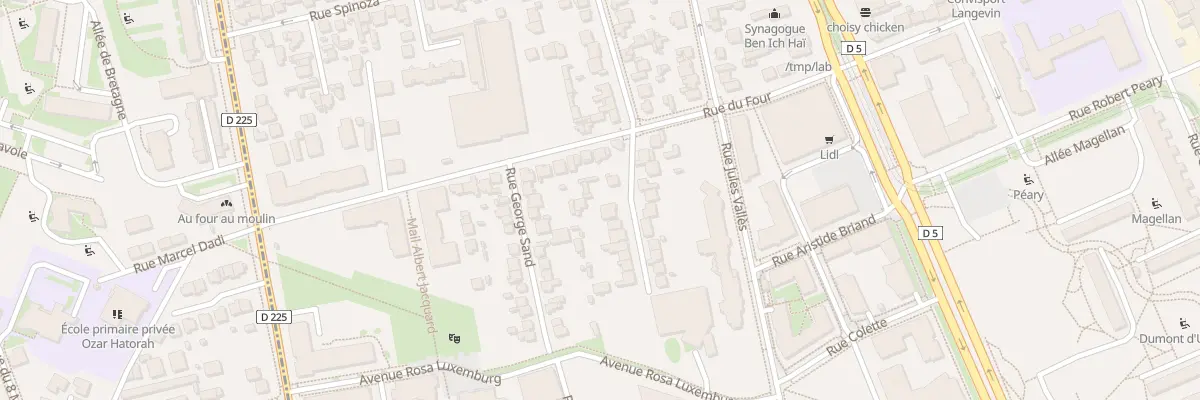 Plan du 46 Rue Etienne Dolet à Choisy-le-Roi