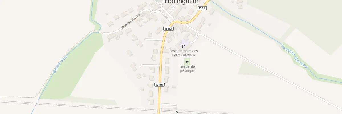Plan du 113 Rue de la Gare à Ebblinghem