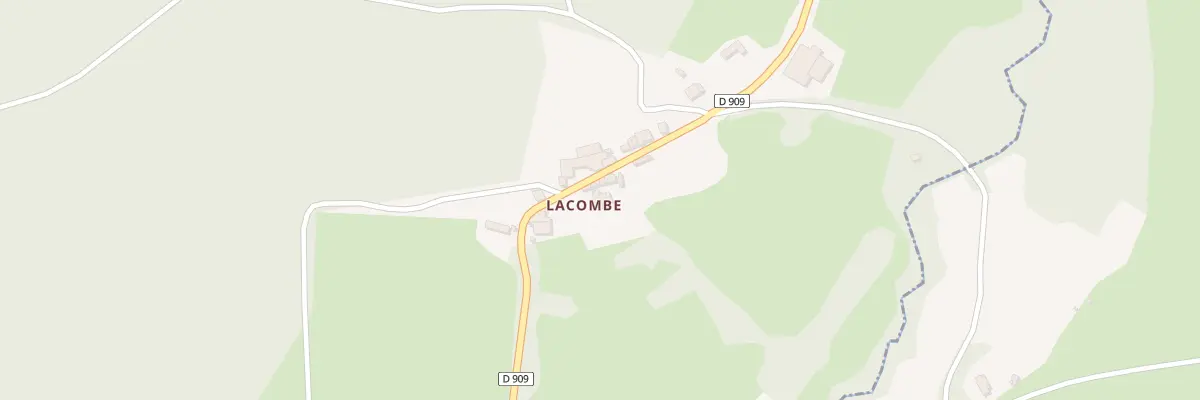 Plan du 5000 Hameau de Lacombe à Labastide-Esparbairenque