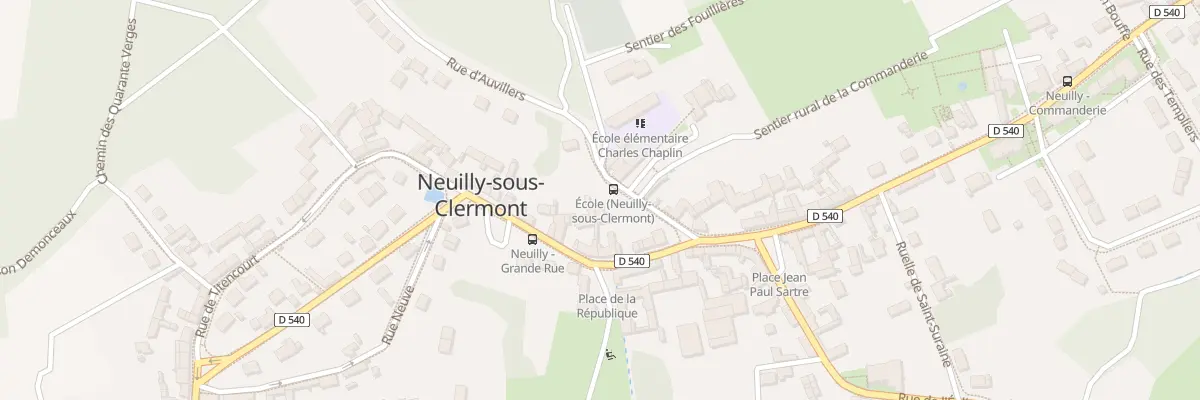 Plan du 116 Gr Grande Rue à Neuilly-sous-Clermont