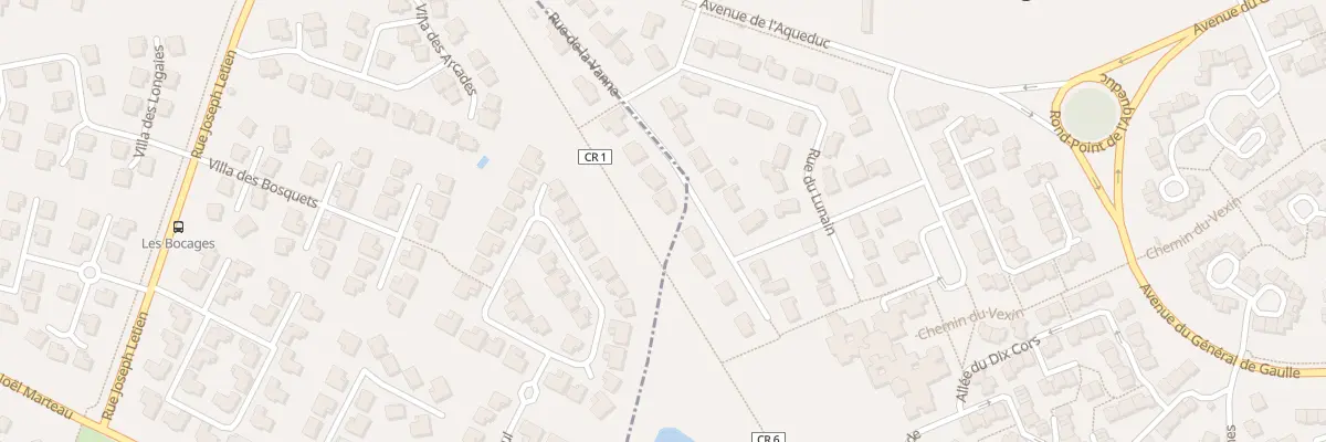 Plan du 14 Rue de la Vanne à Évry-Courcouronnes