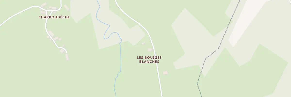 Plan du 2 Les Bouiges Blanches à Lamazière-Haute