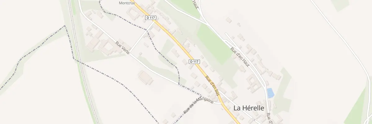 Plan du 6 Rue d’En Bas à La Hérelle