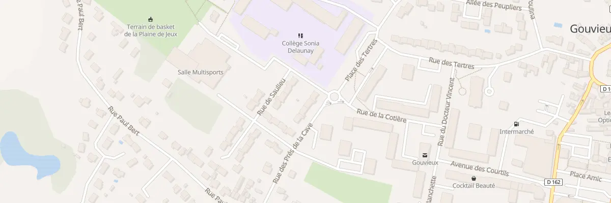 Plan du 4 Rue des Pres de la Cave à Gouvieux