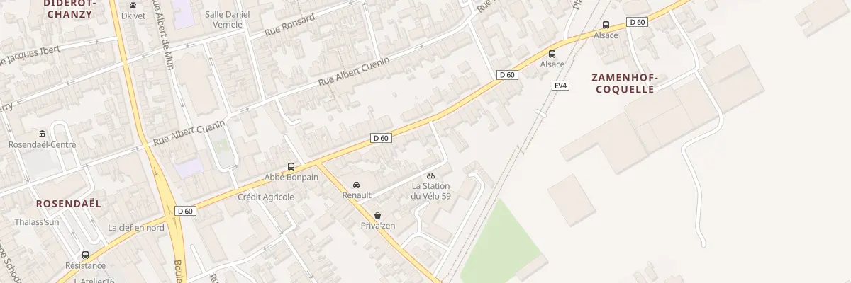 Plan du 88 Rue Paul Machy à Dunkerque