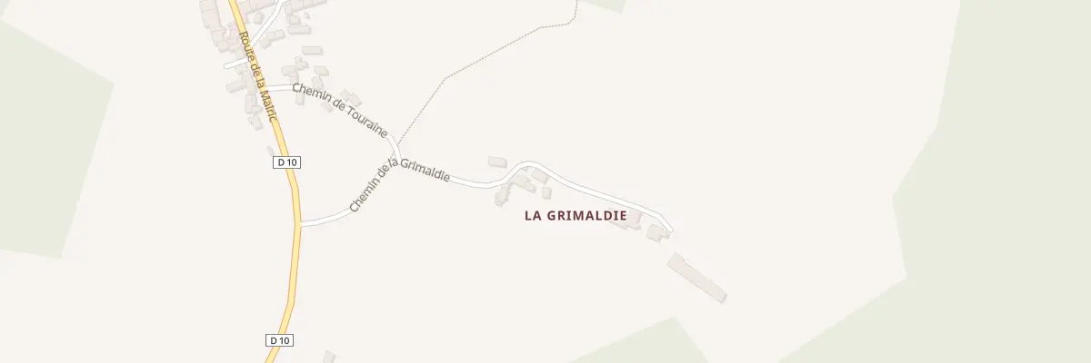 Plan du 5537 La Grimaldie à Lédergues
