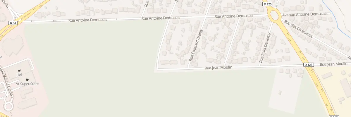 Plan du 63 Rue Jean Moulin à Garges-lès-Gonesse