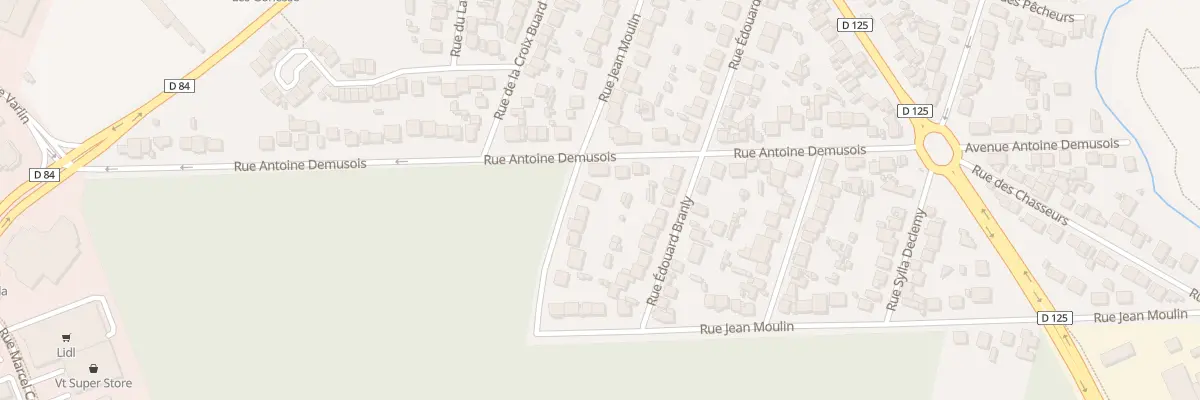 Plan du 45 Rue Jean Moulin à Garges-lès-Gonesse
