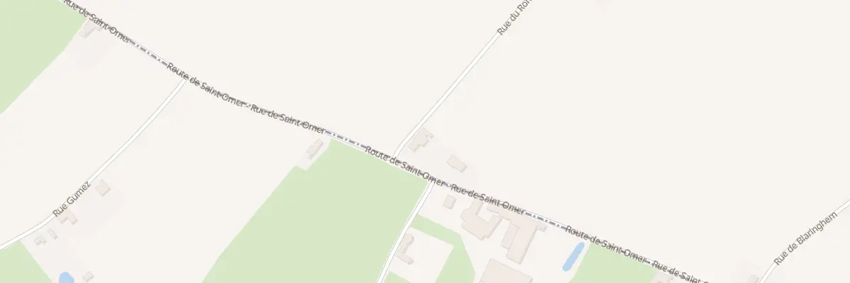 Plan du 1380 Rte de Saint-omer à Lynde