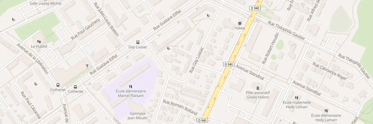 Plan du 31 Rue Gay-Lussac à Bourges