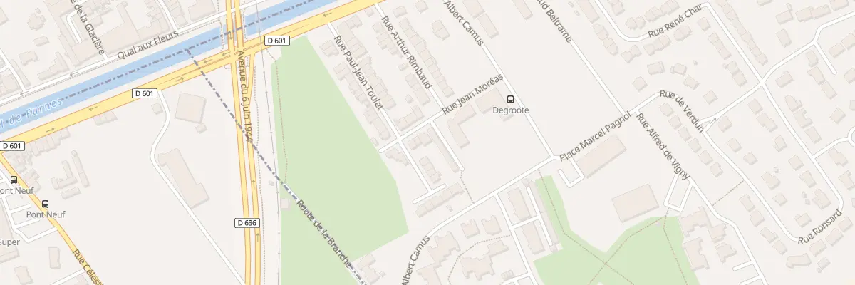 Plan du 9 Rue Jean Moréas à Téteghem-Coudekerque-Village