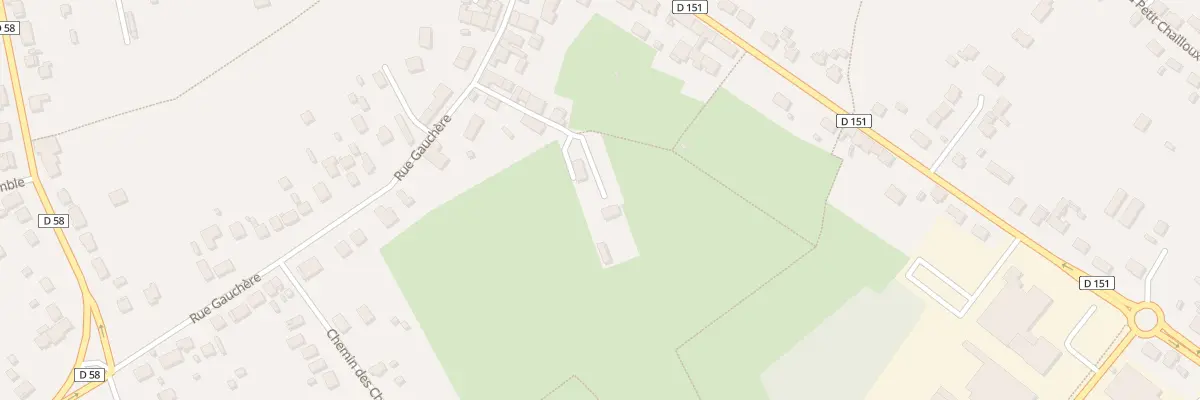 Plan du 35B Rue Gauchère à Bourges