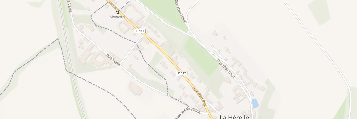 Plan du 15 Rue d’En Bas à La Hérelle