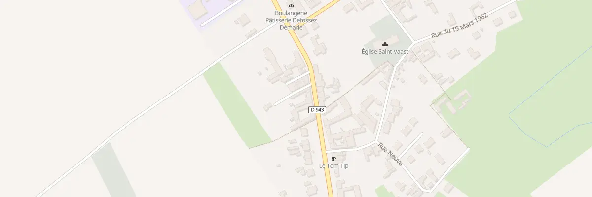 Plan du 2 All des Merles à Norrent-Fontes