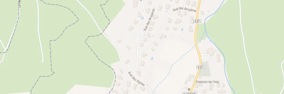 Plan du 4 Rue les Bruyeres à Clairvaux-d’Aveyron