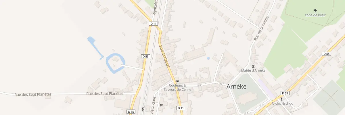 Plan du 11 Rue de Cassel à Arnèke