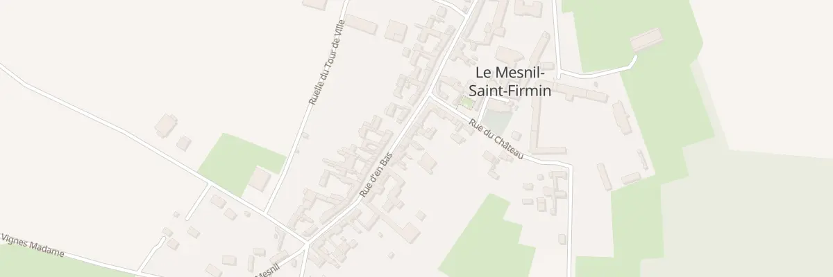 Plan du 42 Rue d’En Bas au Mesnil-Saint-Firmin