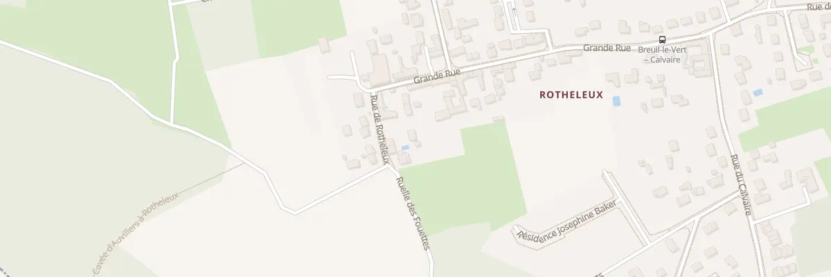 Plan du 53 Rue de Rotheleux à Breuil-le-Vert