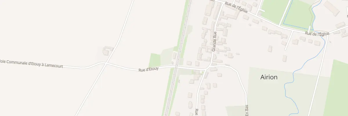 Plan du 4 Rue d’Etouy à Airion