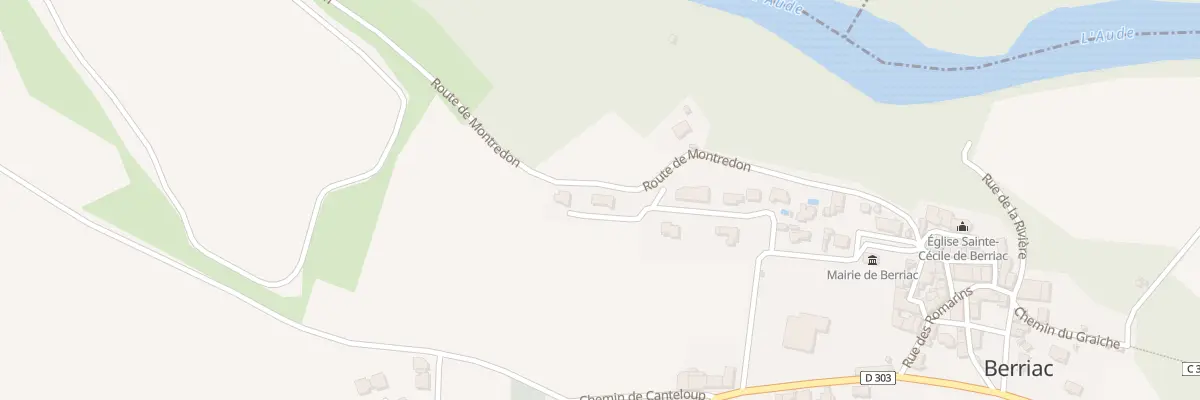 Plan du 18 Imp de la Montagne Noire à Berriac