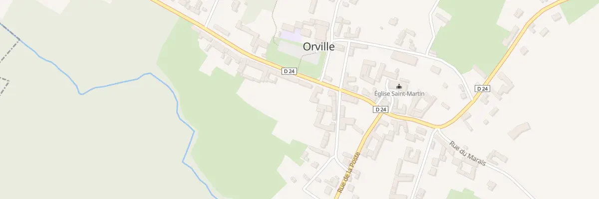 Plan du 3 Rue Henri Capron à Orville