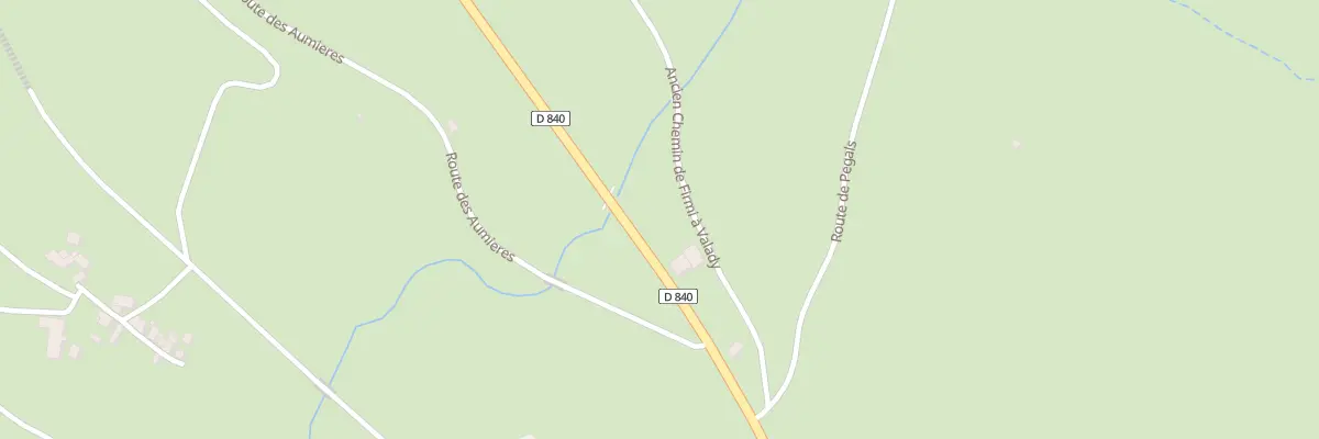 Plan du 534 Rte de Decazeville à Saint-Christophe-Vallon