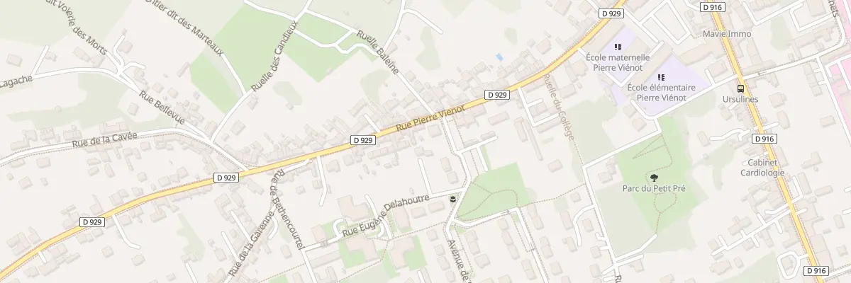 Plan du 39 Rue Pierre Viénot à Clermont
