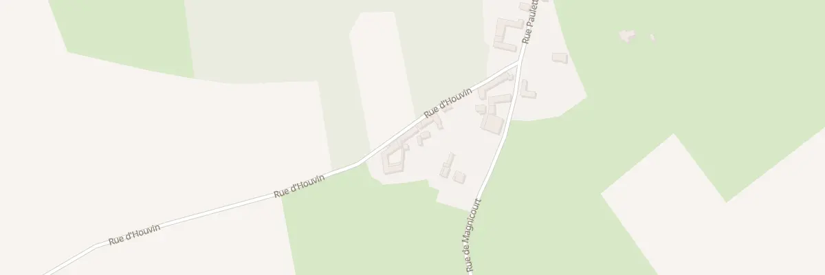 Plan du 7 Rue de Houvin à Gouy-en-Ternois