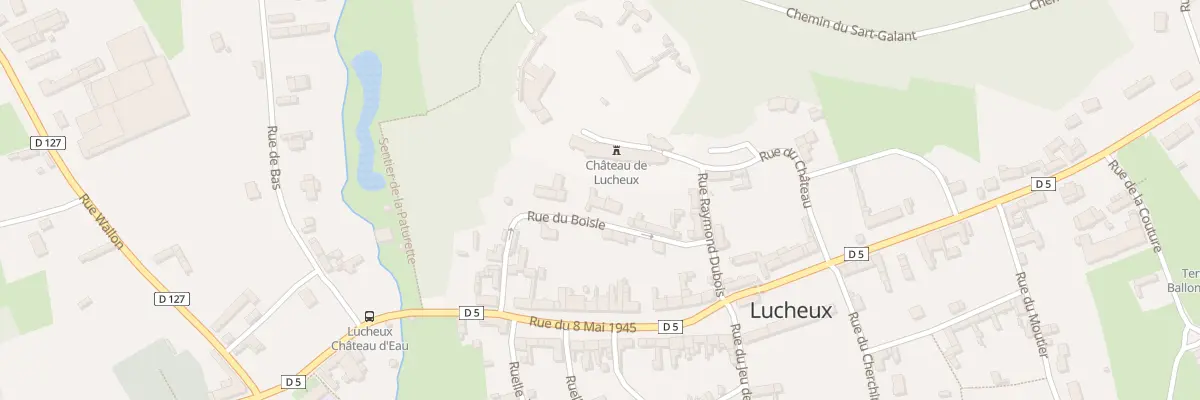 Plan du 6 Rue du Boisle à Lucheux