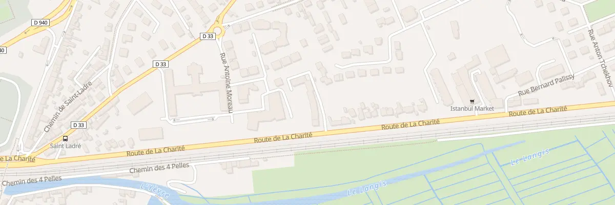 Plan du 57 Rte de la Charité à Bourges