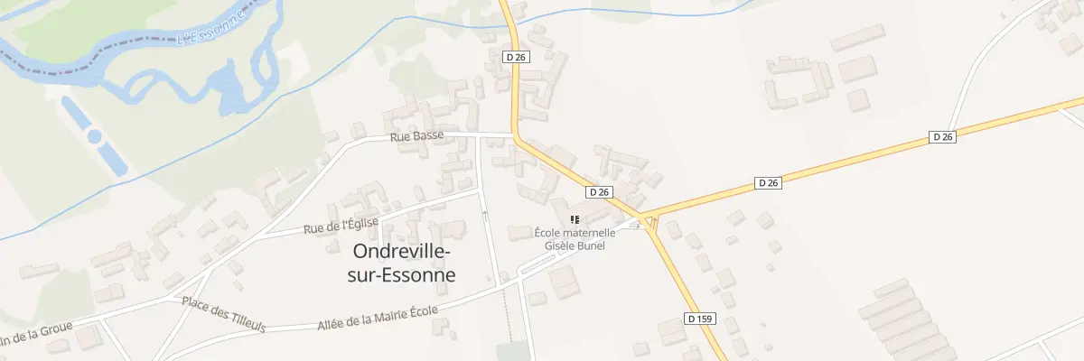 Plan du 4 Rue de la Porte d’Ondreville à Ondreville-sur-Essonne