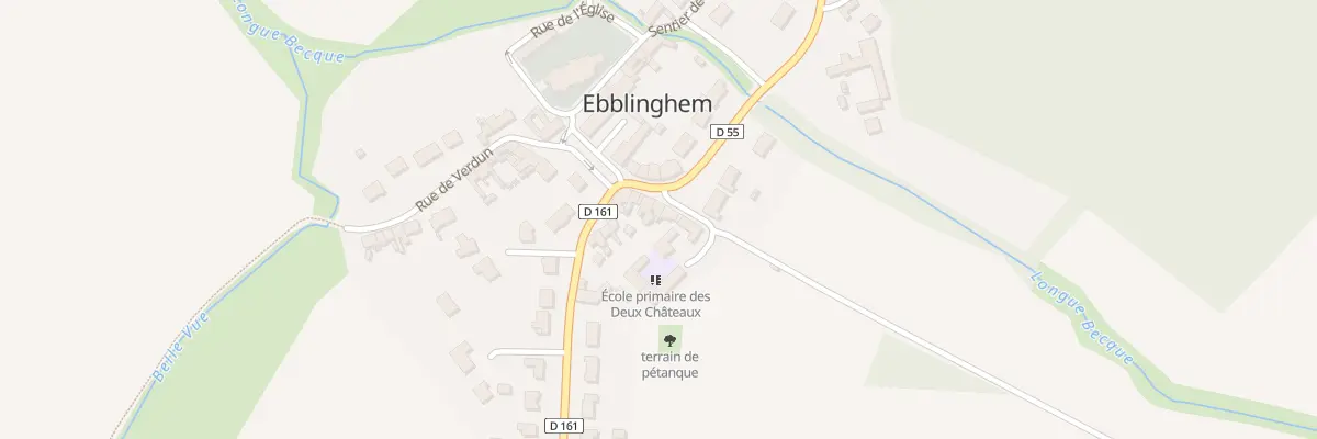 Plan du 36 Rue du Chateau à Ebblinghem