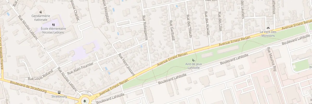 Plan du 4 Rue Robespierre à Bourges