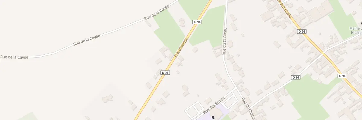 Plan du 313 Rue d’Hesdin à Saint-Hilaire-Cottes