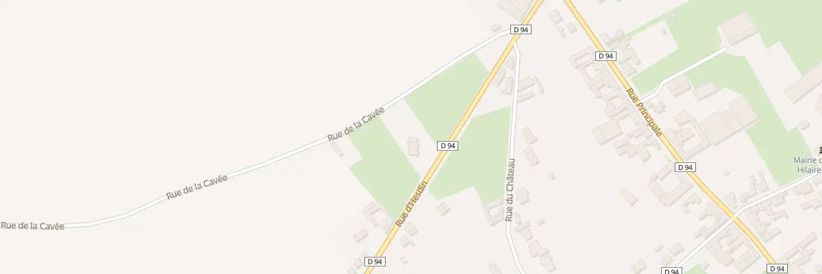Plan du 226 Rue d’Hesdin à Saint-Hilaire-Cottes