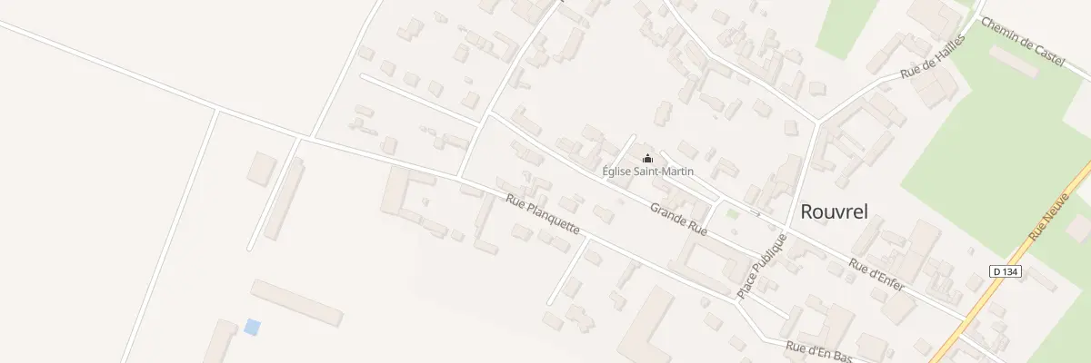 Plan du 5 Gr Grande Rue à Rouvrel