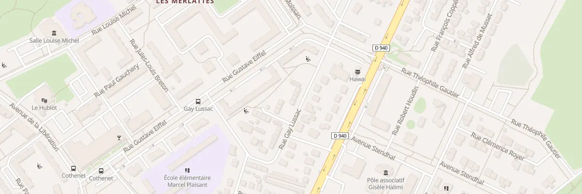 Plan du 45 Rue Gay-Lussac à Bourges