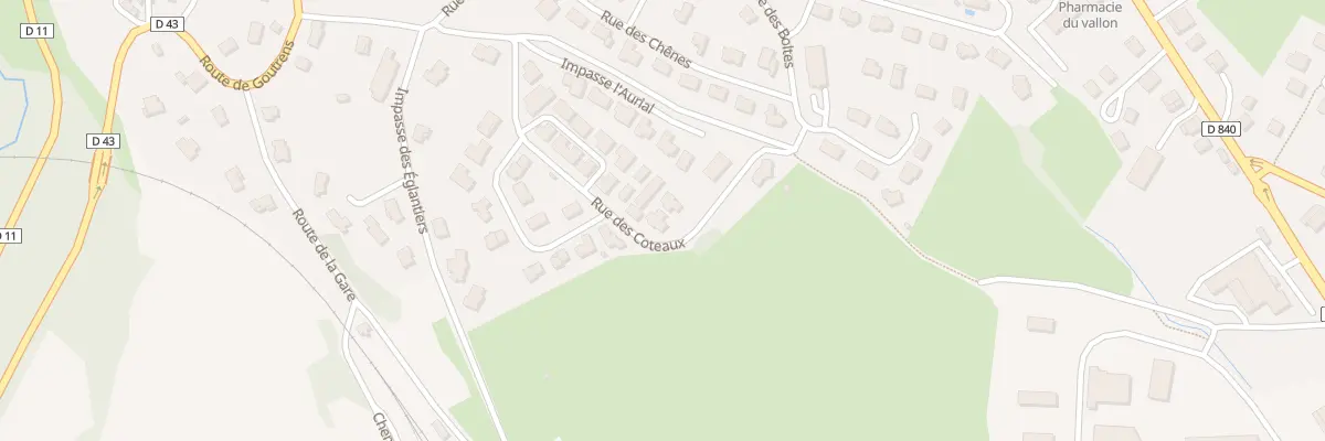 Plan du 289 Rue des Coteaux à Saint-Christophe-Vallon